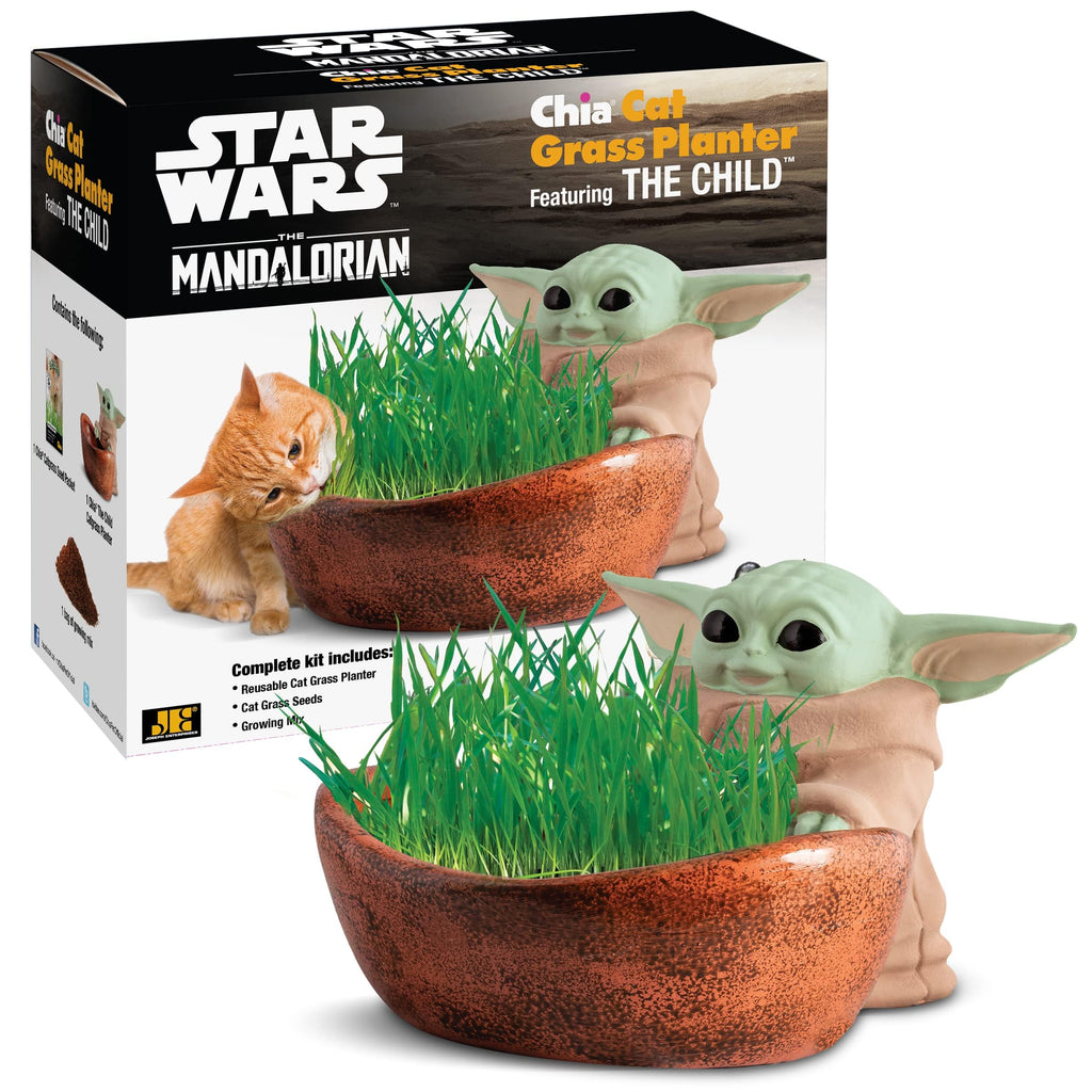 Chia Pet Planter - Star Wars The Child Cat Grass