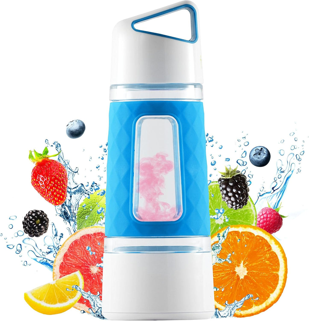 Fruition 20oz Fruit and Tea Infuser Bottle (BLUE)