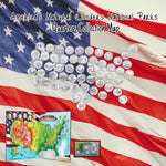 Natural Wonders National Park Quarters Collection Map