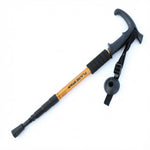 Flare Star Adjustable Telescopic Trekking Poles - Collapsible Hiking Walking Sticks (Assorted)