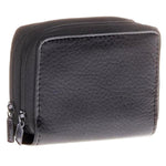 Accordion Cardholder Wallet for Credit Cards and IDs - Black