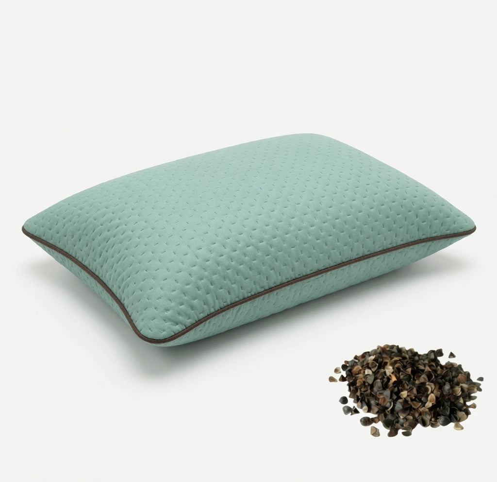SobaMakura Buckwheat Pillow - The Original SobaMakura Buckwheat Pillow - Seafoam Green