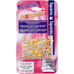 Be-Dazzler Refill Pack – 200 Gold & Silver Square Studs