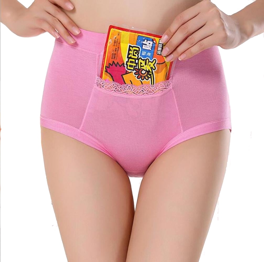 CODE RED Period Panties with Pocket- Light Pink- XXL