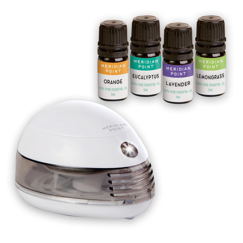 Portable Diffuser with Essential Oils Aromatherapy Kit