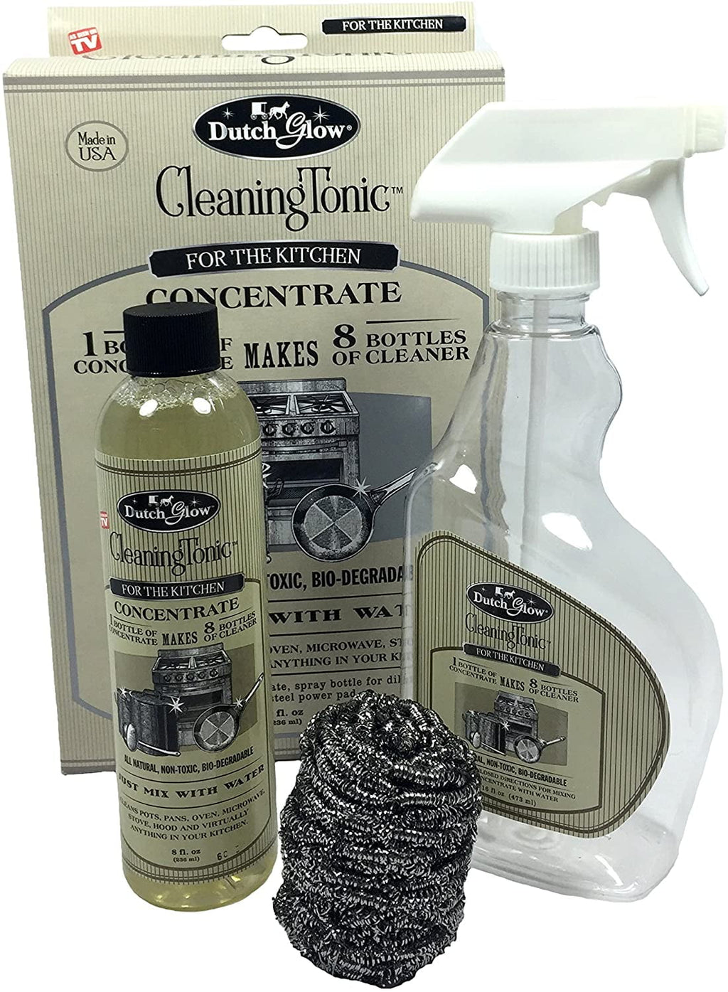 Dutch Glow Cleaning Tonic – Powerful, Natural Cleaner (8 fl oz)