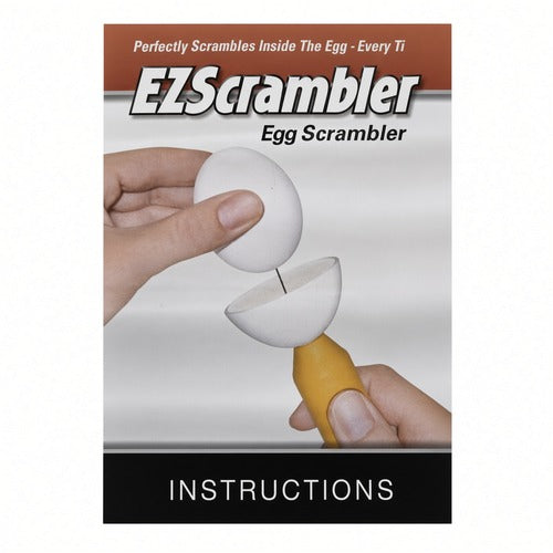 EZScrambler Egg Scrambler Mixes Yolk Inside Shell