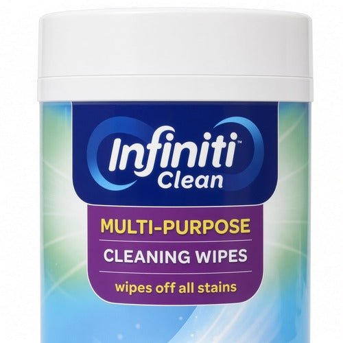 Infiniti Clean Multi-Purpose Cleaning Wipes - 80 count (BASIL)