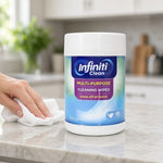 Infiniti Clean Multi-Purpose Cleaning Wipes - 80 count (BASIL)