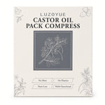 Castor Oil Pack Wrap Kit for Menstrual Cramp Comfort