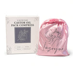 Castor Oil Pack Wrap Kit for Menstrual Cramp Comfort