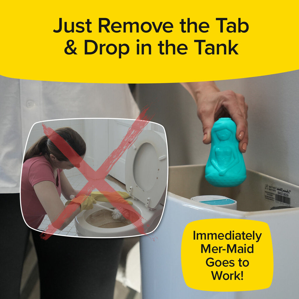 Mer-Maid Toilet Bowl Cleaner [TWO PACK]