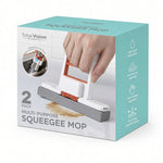 TOTAL Vision Foldable Desktop Squeegee Mop 2-Pack