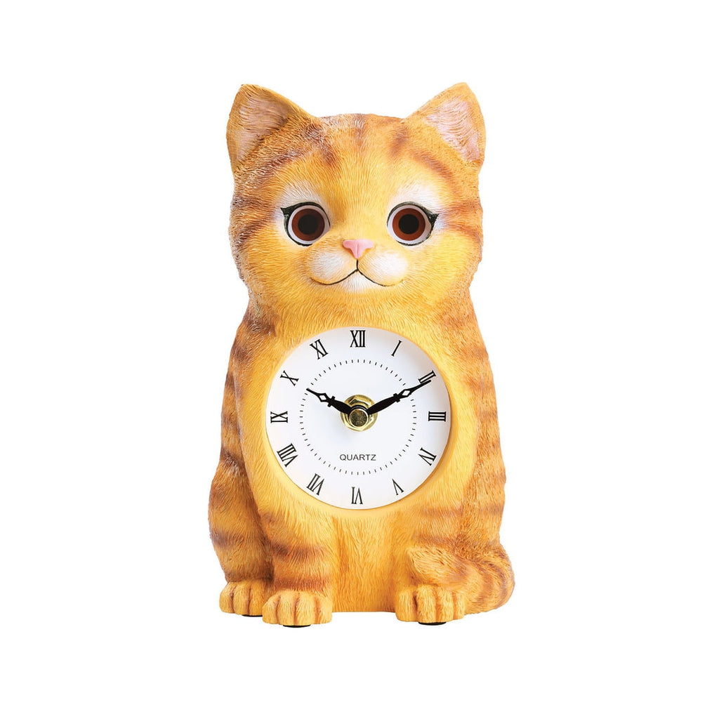 Kitty Clock with Moving Eyes