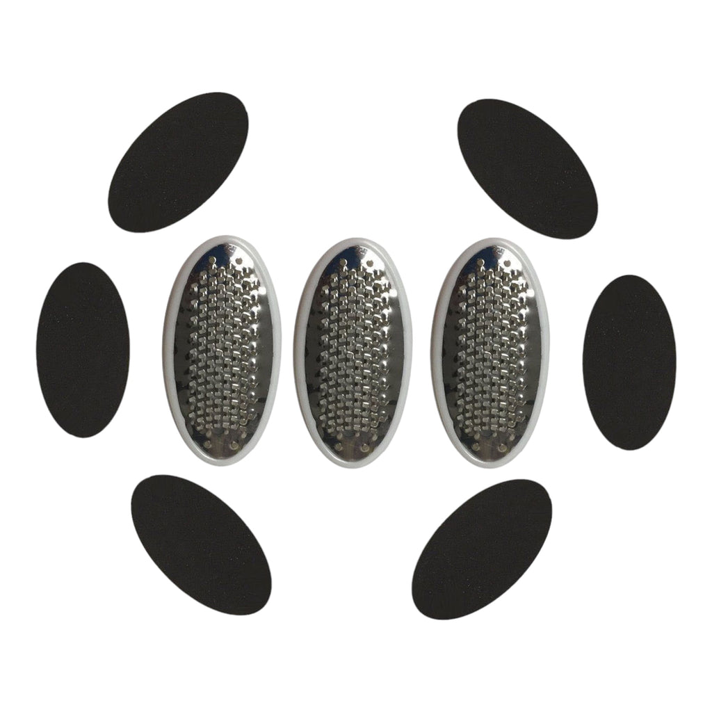 PedEgg Replacement Blades with Emery Pads – 3-Pack