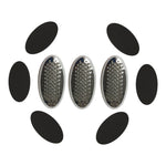 PedEgg Replacement Blades with Emery Pads – 3-Pack