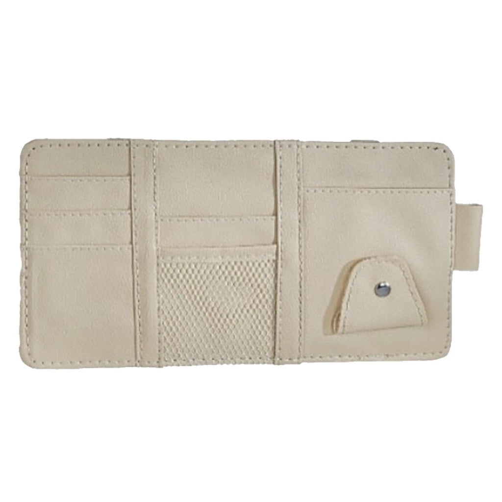 Pennzoil Visor Valet - Convenient Car Organization Solution (Tan)