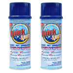 Quick Shot Carpet & Upholstery Pet Stain Remover, 2- 15 Oz. Aerosol Can