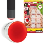 Ruby Sliders Outdoor Furniture Sliders - Small - Clear-  8  Piece Value Set