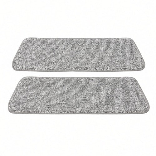 SwivelShine 360 Microfiber Floor Mop, Stainless Steel Pole, 2 Pads