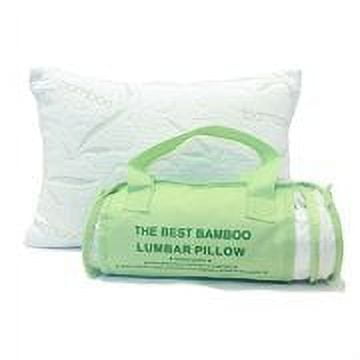 The Best Bamboo Lumbar Pillow [Rectangle]