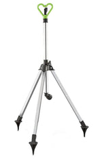 Etna - Adjustable Rainforest Tripod Sprinkler Perfect for Lawn and Gardens Revolving Spray 6 Ft To 5