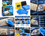 Wipe New Headlight Restore Wipe-On Applicator  Kit