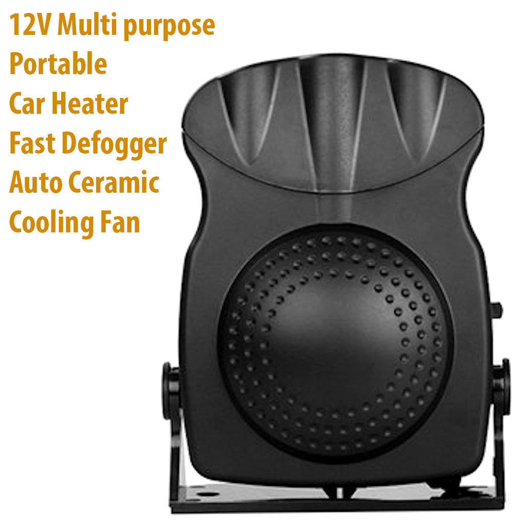 12V Compact Car Heater with Window Defroster - Fast and Efficient