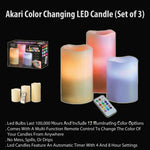 flameless candles with remote