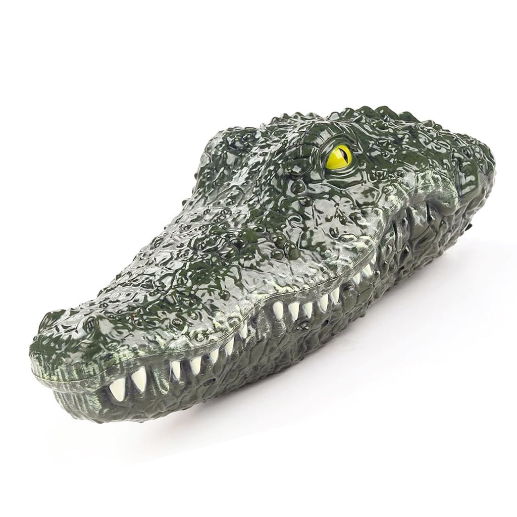 Remote Control Alligator Head Boat for Kids and Adults, Simulates The Speed and Movement of a Real Alligator, for Pools, Water Parks, Lakes and More, Includes Gator Head and Remote Control