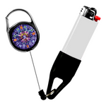 Lighter Leash Retractable Lighter Holder -Tye Dye Series - Standard Size (3)