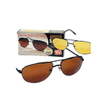 amber glasses