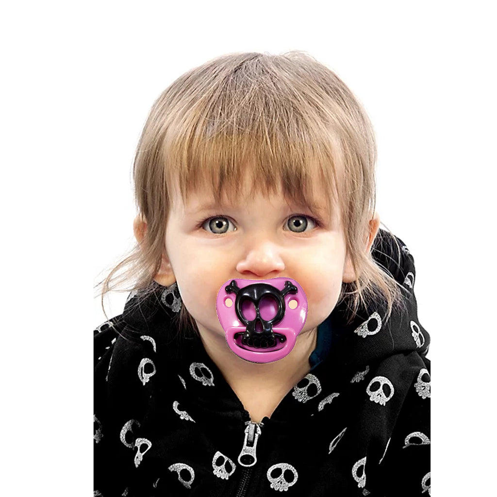 skull pacifier