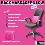 Back Massage Pillow (Pink) - Two Massage Modes