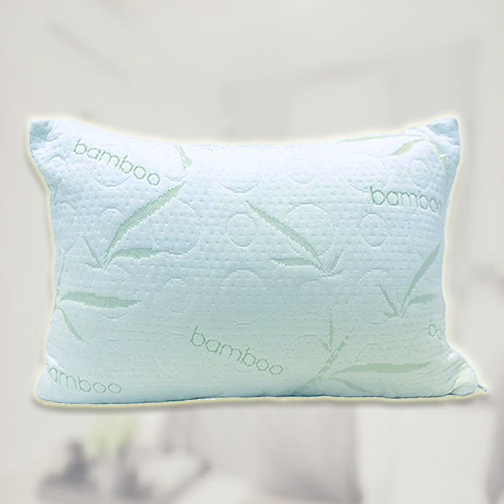 Bamboo Pillow -Aloe Vera Adjustable (King) - 36 in. x 19 in.