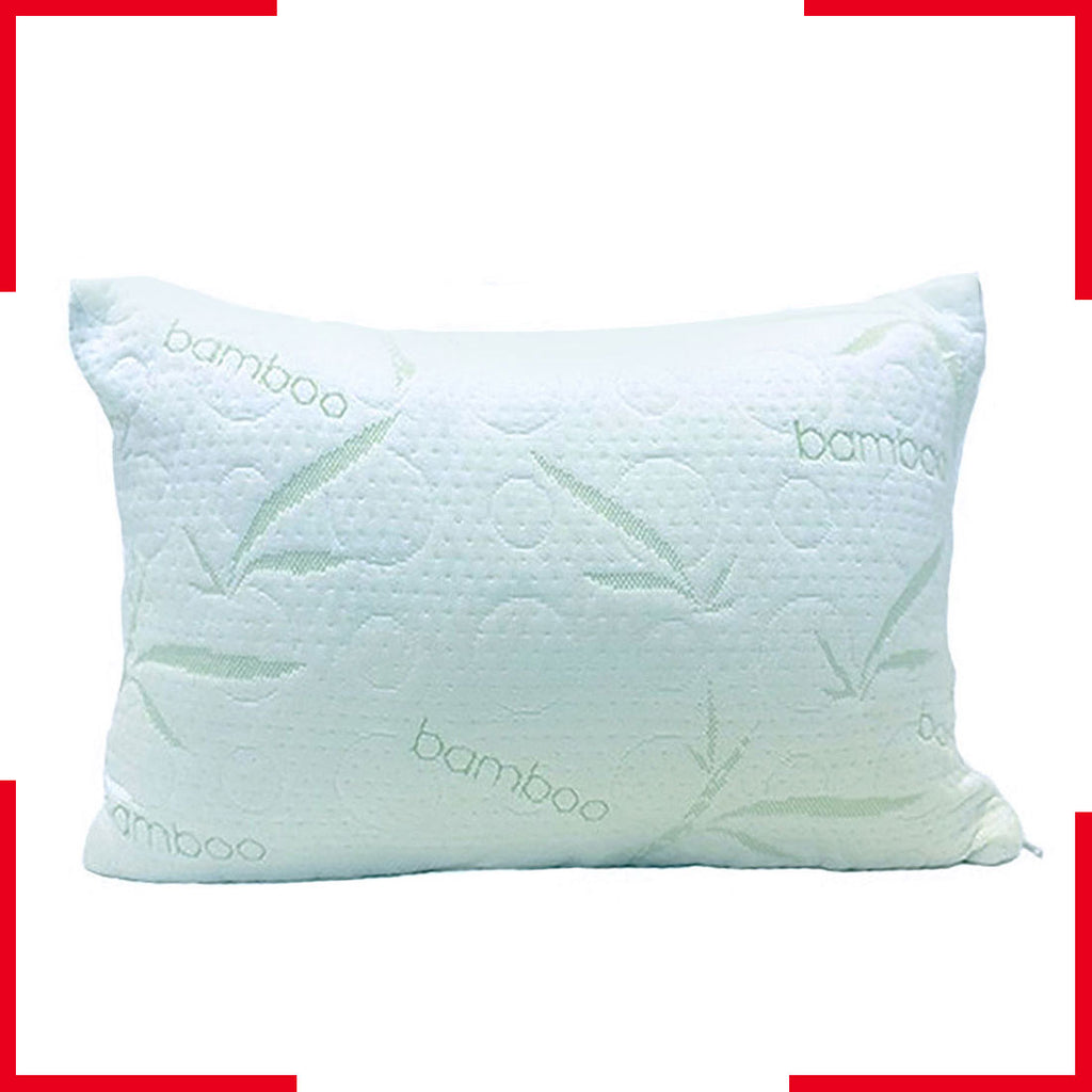 Bamboo Elegance Soft Pillow (Queen) -28 in. x 19 in.