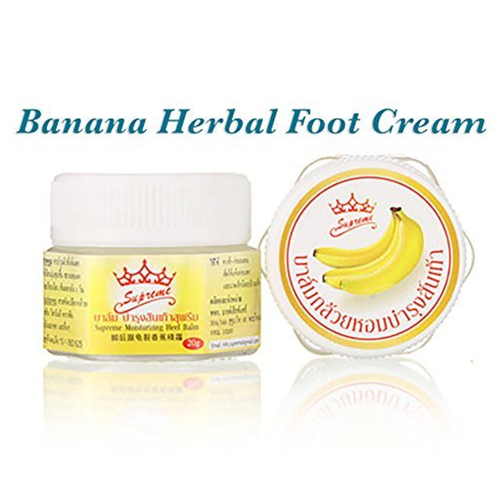 Banana Cream Heels 30g Bio Way Natural Moisturizer Nourishing Anti-Drying  Smooth | eBay