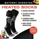 Ideas In Motion Battery Operated Heated Socks - Medium (M 9-12, W 10-13)