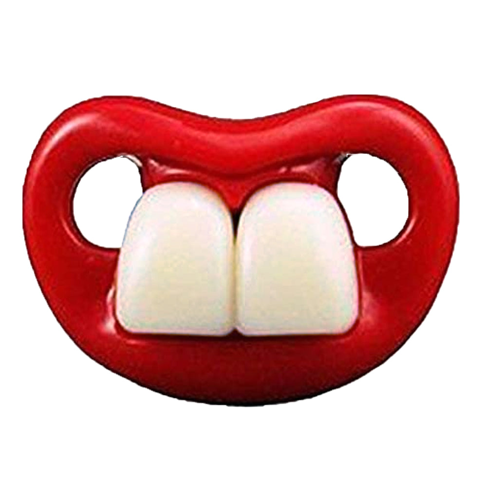 Billy-Bob - "Thumb Sucker Teeth" Baby Soother Teether Pacifier For Babies And Toddlers. 6 Months And Up