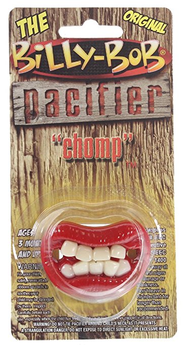 Billy Bob Chomp Teeth Pacifier – Hilarious Fun for Your Baby!