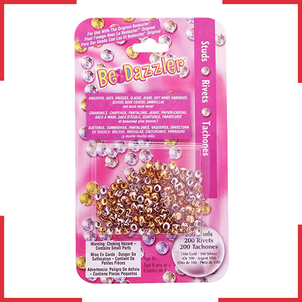 Bedazzler Stud Refill Pack – 200 Gold & Silver Pieces