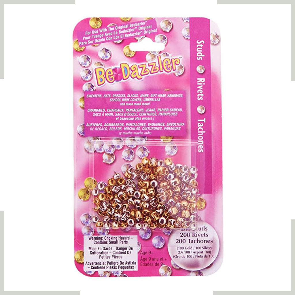 Bedazzler Stud Refill Pack – 200 Gold & Silver Pieces