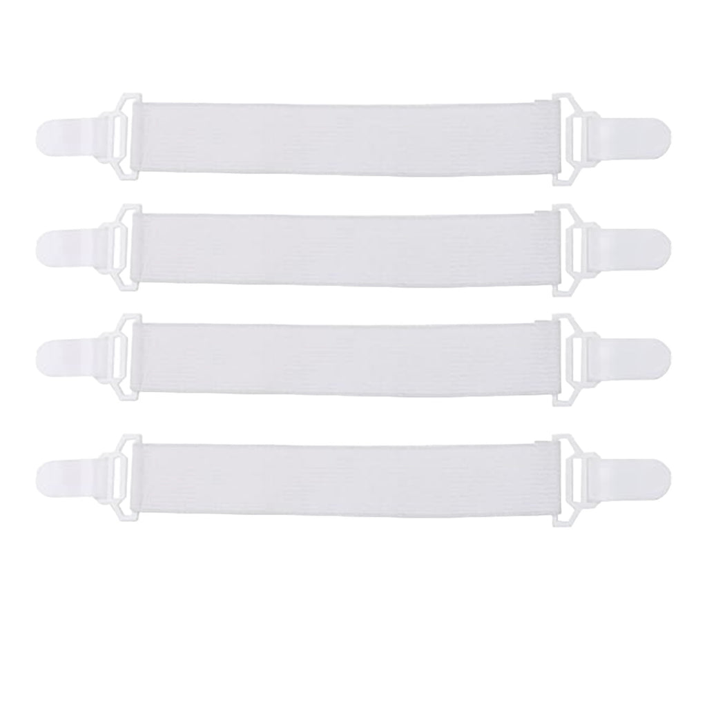 Bed Sheet Holders - Keeps Your Bed Sheets & Ironing Cover in Place - Set of 4