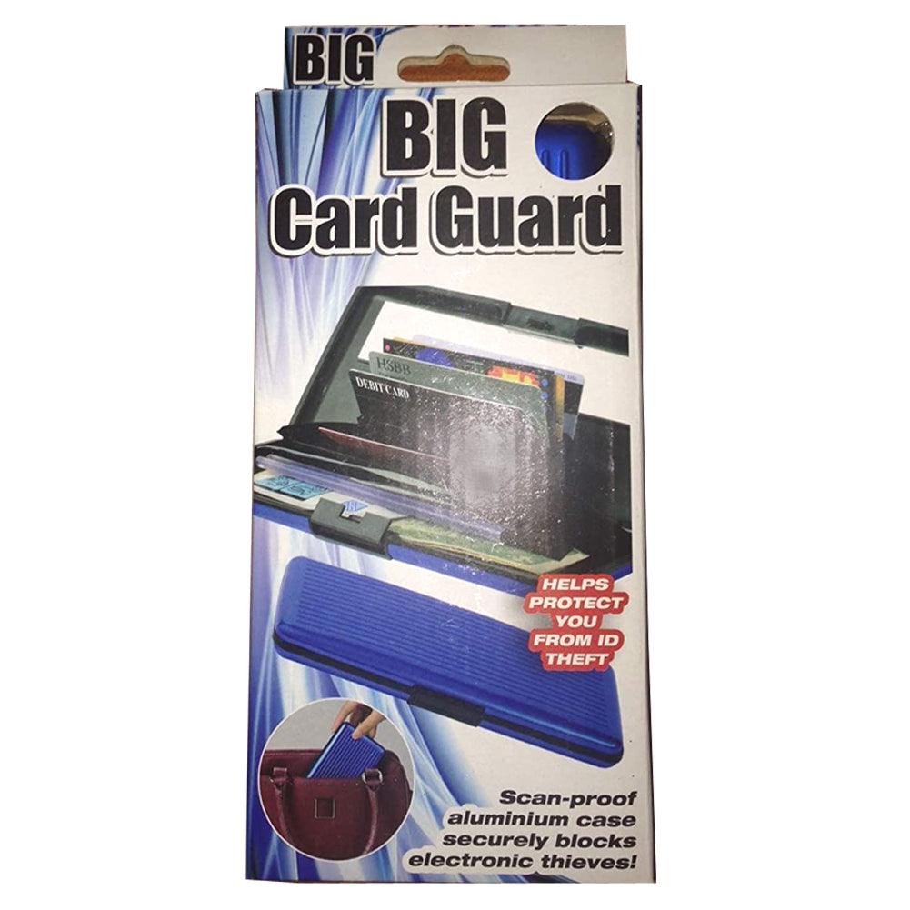 Big Card Guard Cards And Cash Safe RFID Block Close Clasp