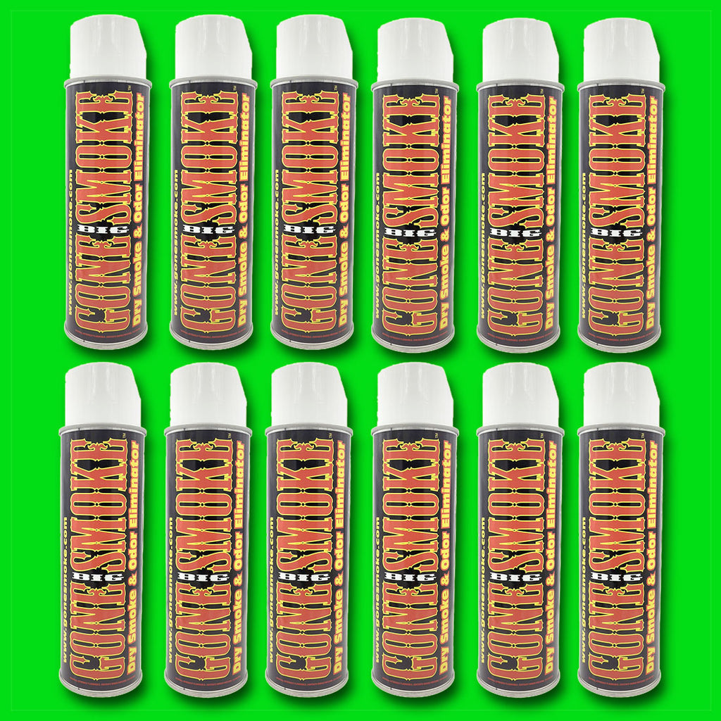 Big Gone Smoke- Dry Smoke & Odor Eliminator, 16 oz.- 12 pack