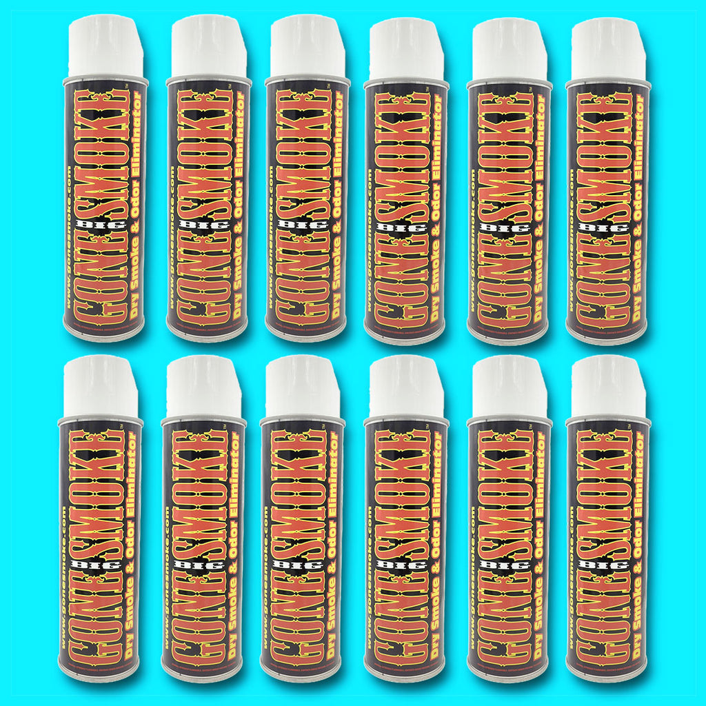 Big Gone Smoke- Dry Smoke & Odor Eliminator, 16 oz.- 12 pack