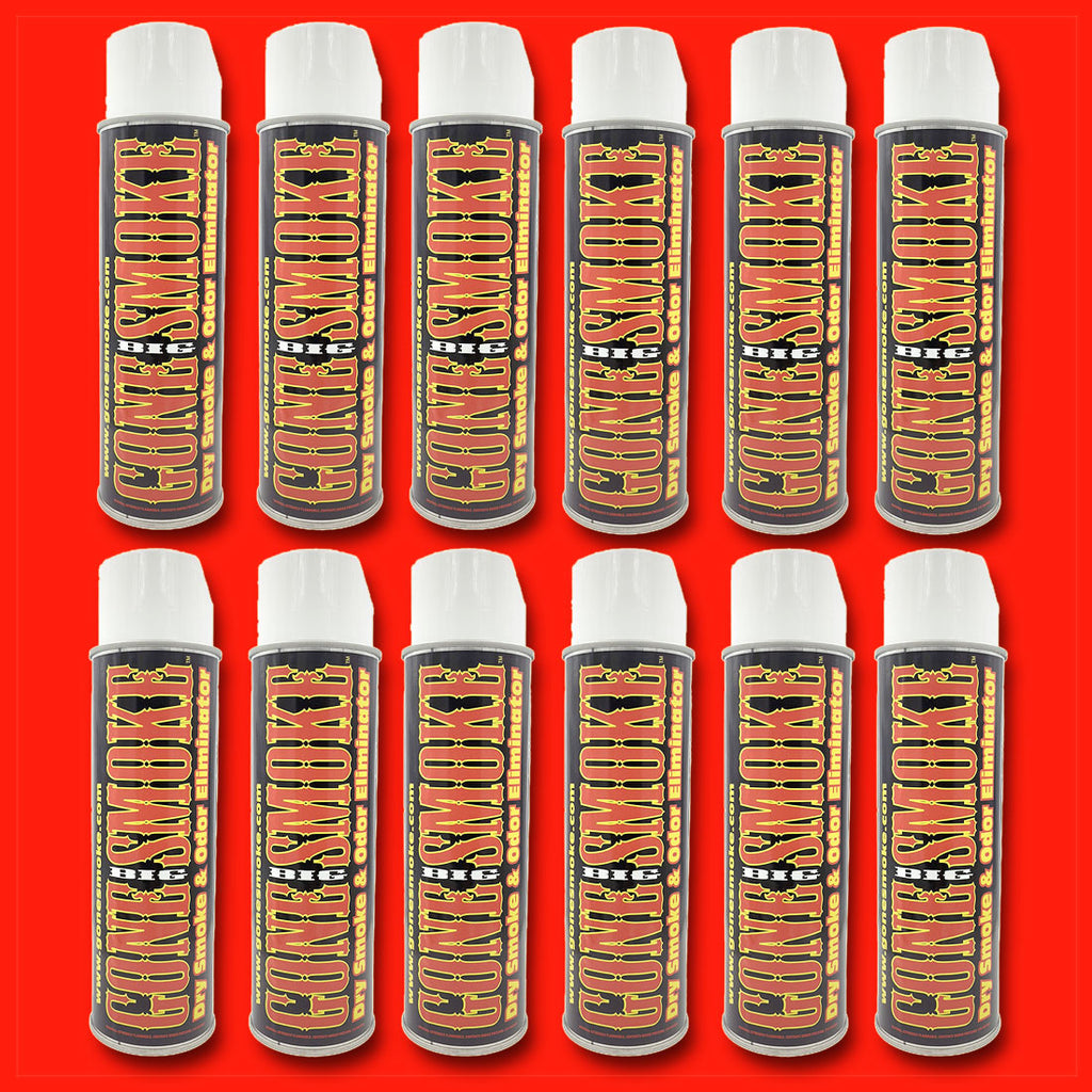 Big Gone Smoke- Dry Smoke & Odor Eliminator, 16 oz.- 12 pack