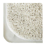 Non-Slip Shower Rug - For Shower or Bath (30 x 18) White