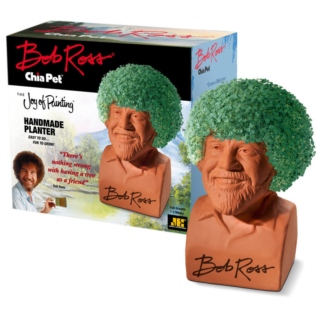 bob ross chia pet