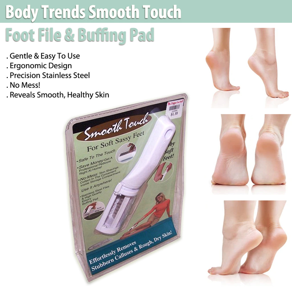 Body Trends Smooth Touch Foot File & Buffing Pad